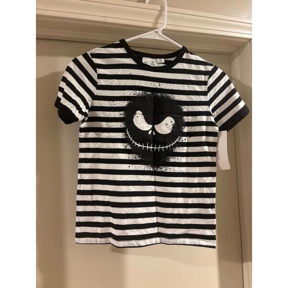 Urban Outfitters Other - Urban Outfitters Jack Skellington Striped Tee – Medium – NWT
